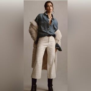 NWT The Skipper High-Rise Crop Wide-Leg Jeans by Pilcro